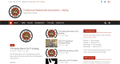 Desktop Screenshot of derbytaekwondo.co.uk