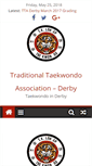 Mobile Screenshot of derbytaekwondo.co.uk